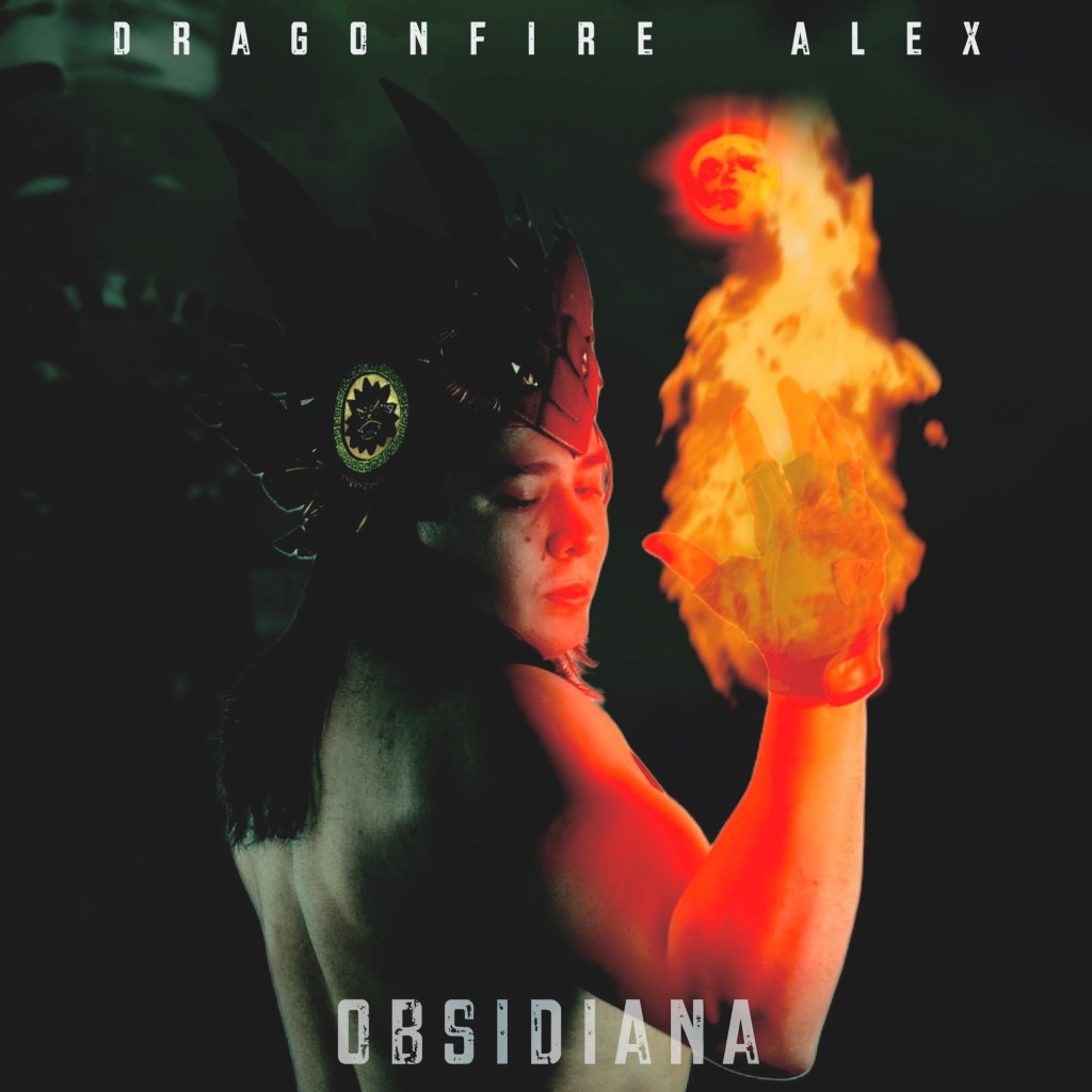 Portada del álbum; Obsidiana de DrAgonfire Alex